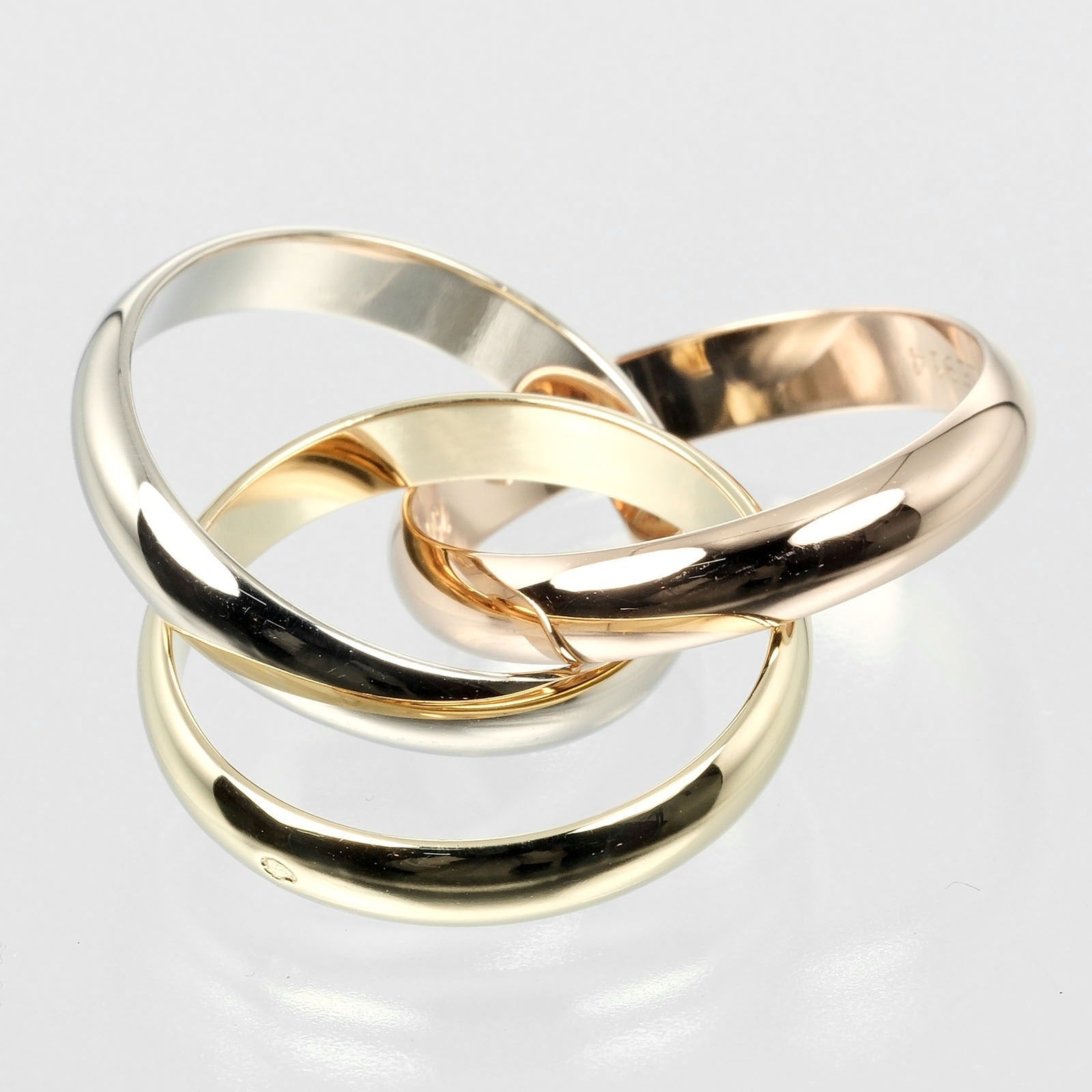 Cartier Trinity Ring K18 Gold 15