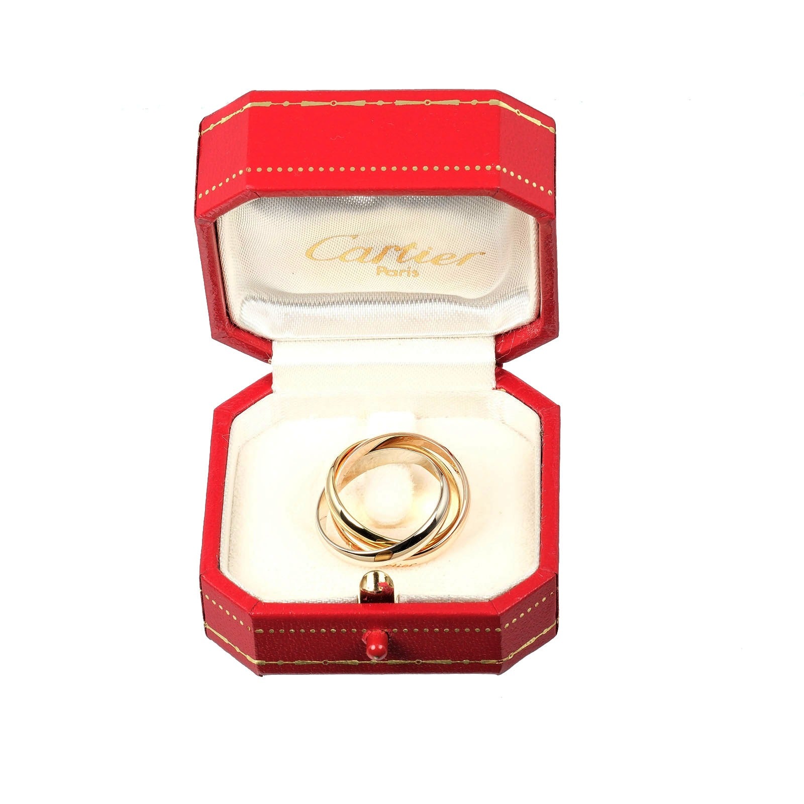 Cartier Trinity K18 Gold Ring