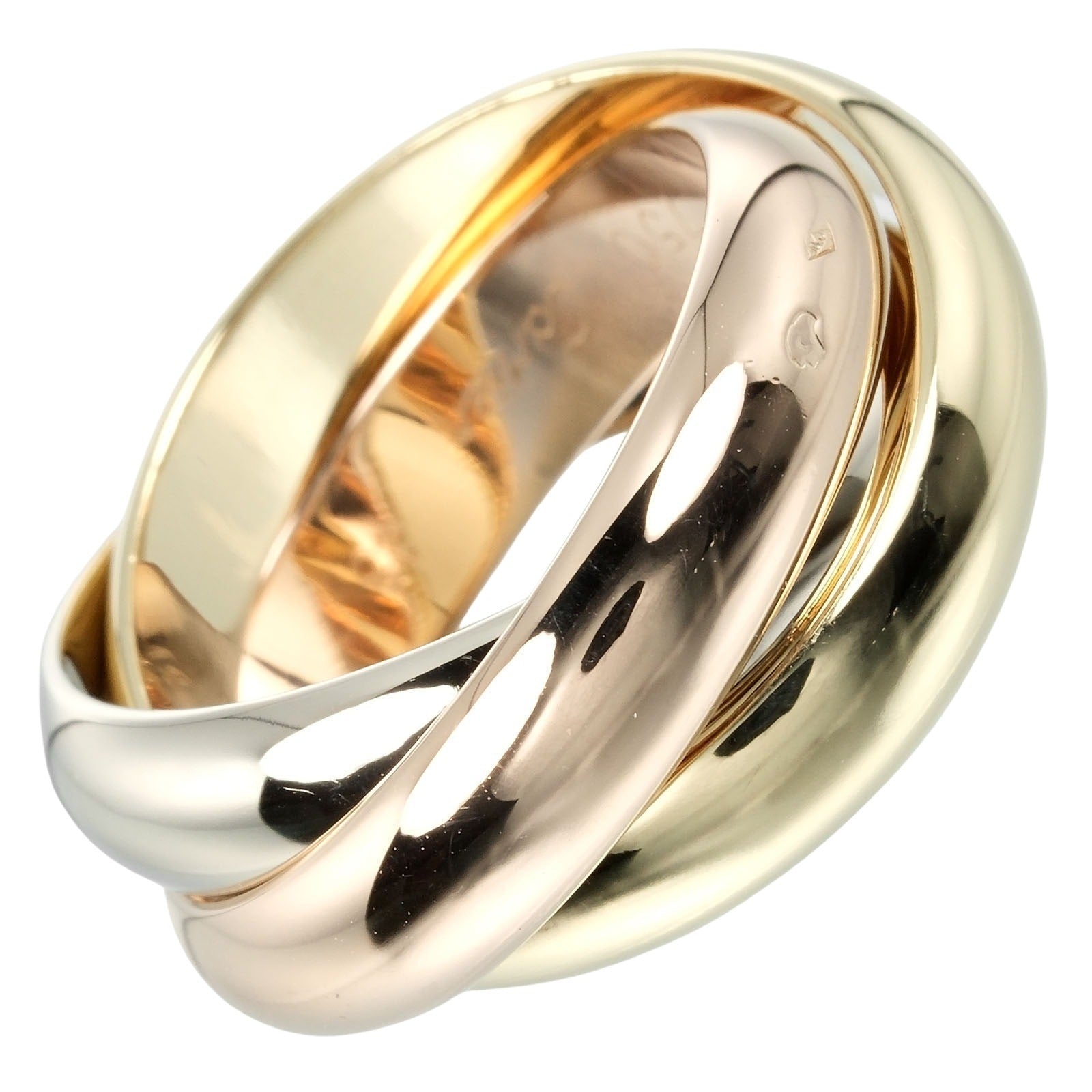 Cartier Trinity Ring K18 Gold 8