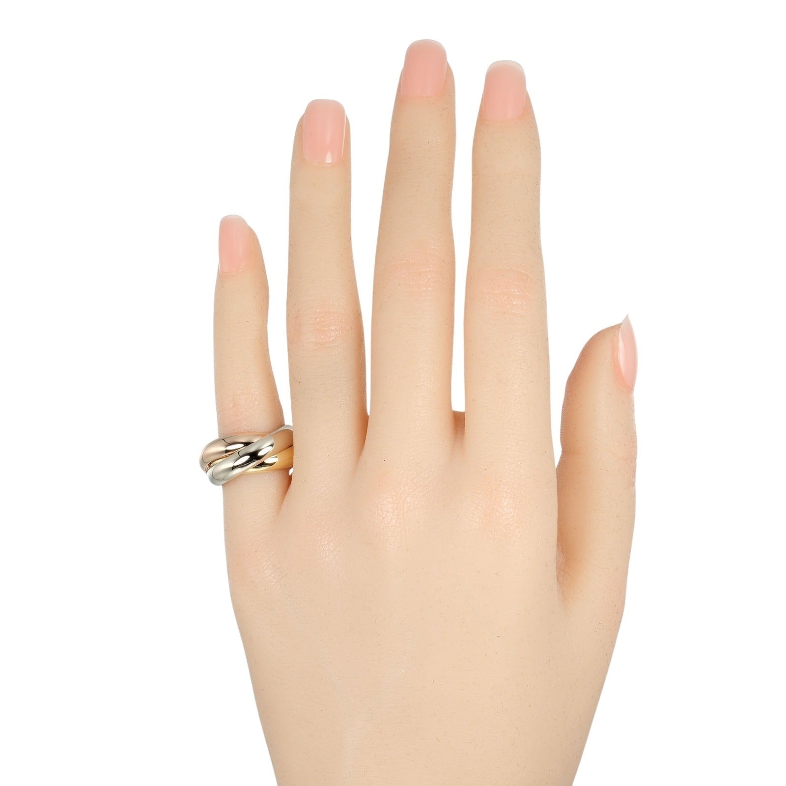 Cartier Trinity Ring K18 Gold 8