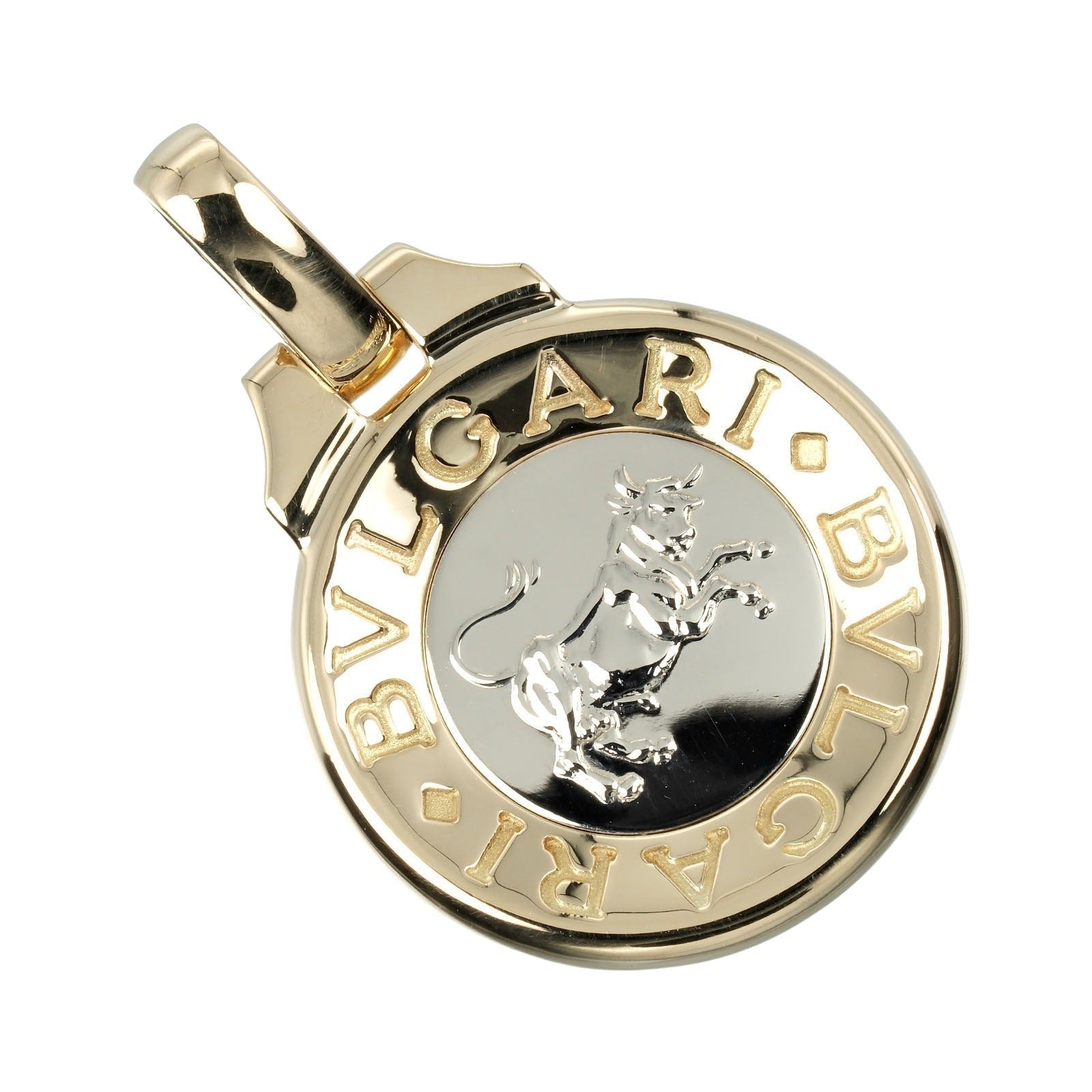 Bvlgari Horoscope Taurus Pendant K18 Gold