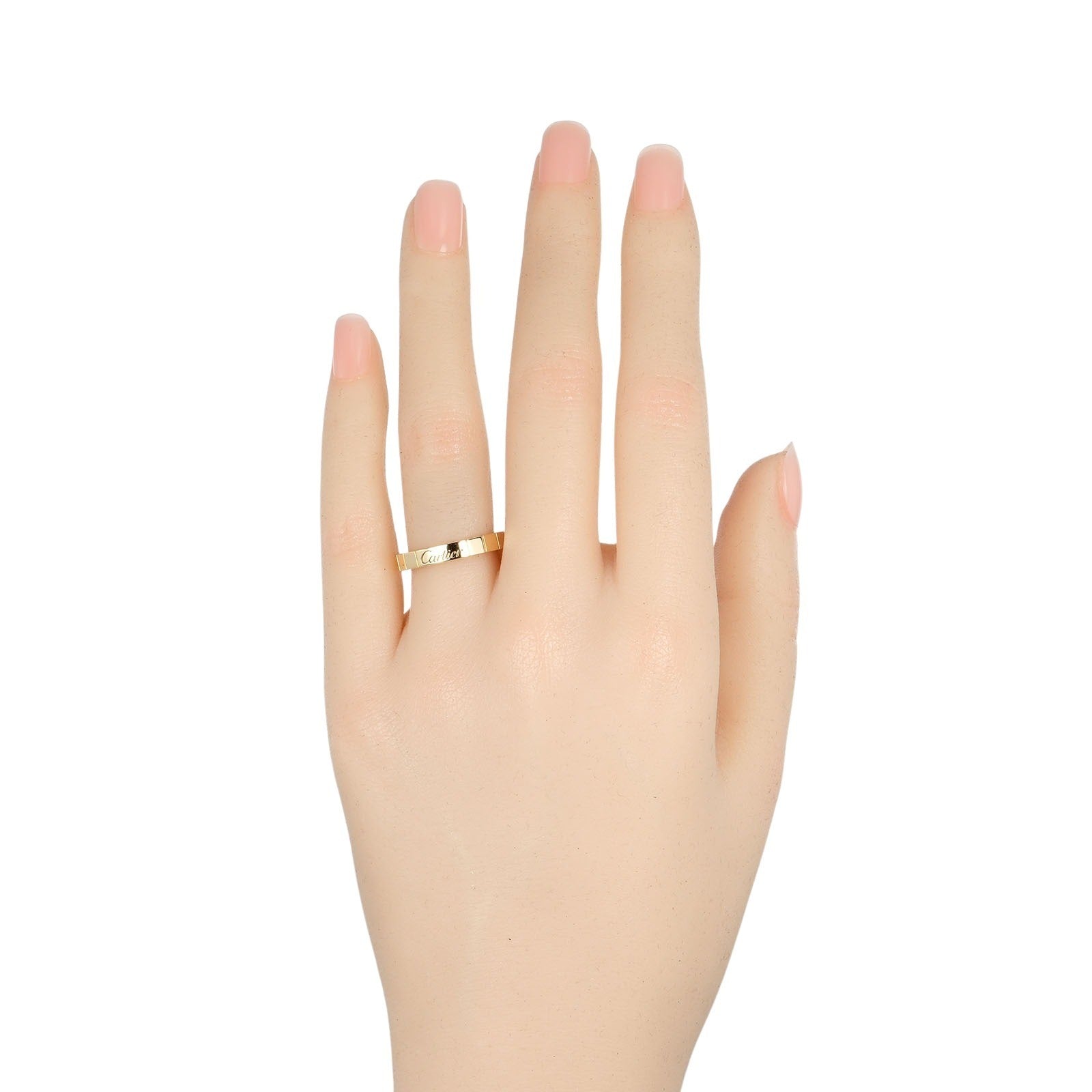 Cartier Yellow Gold Ring Size 8