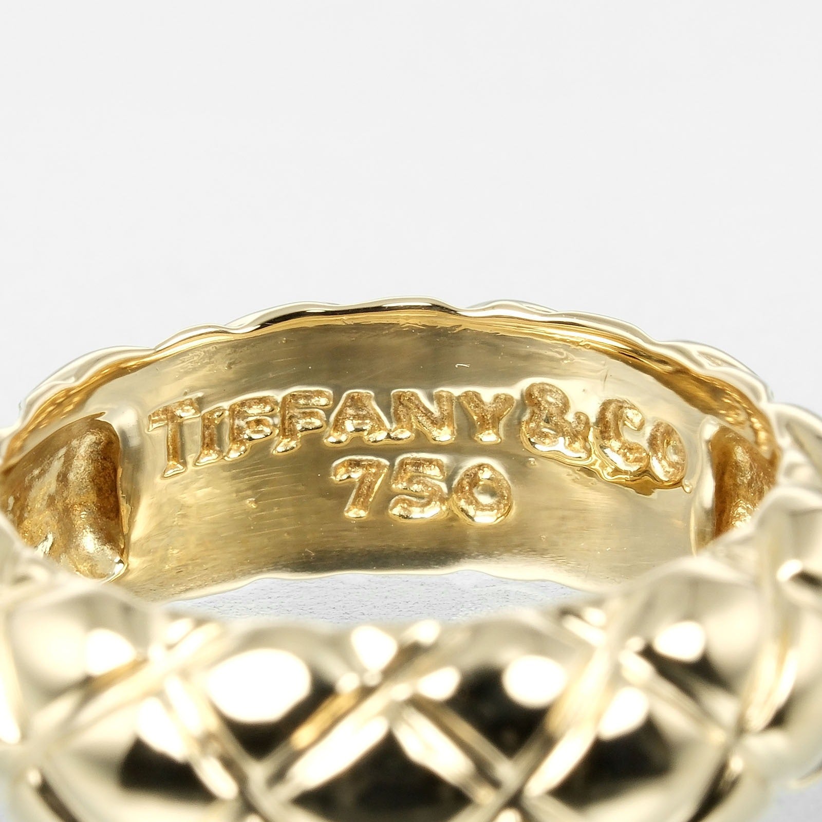 Tiffany & Co K18 Yellow Gold Ring