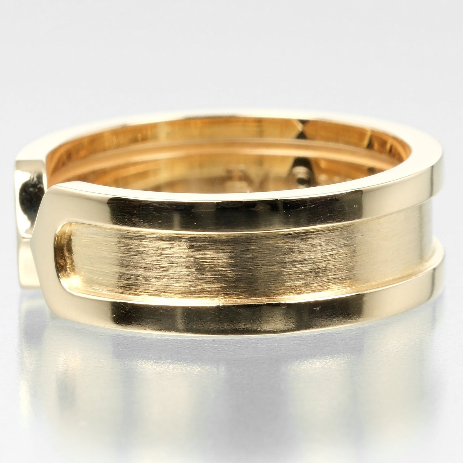 Cartier 2C Ring K18 Yellow Gold