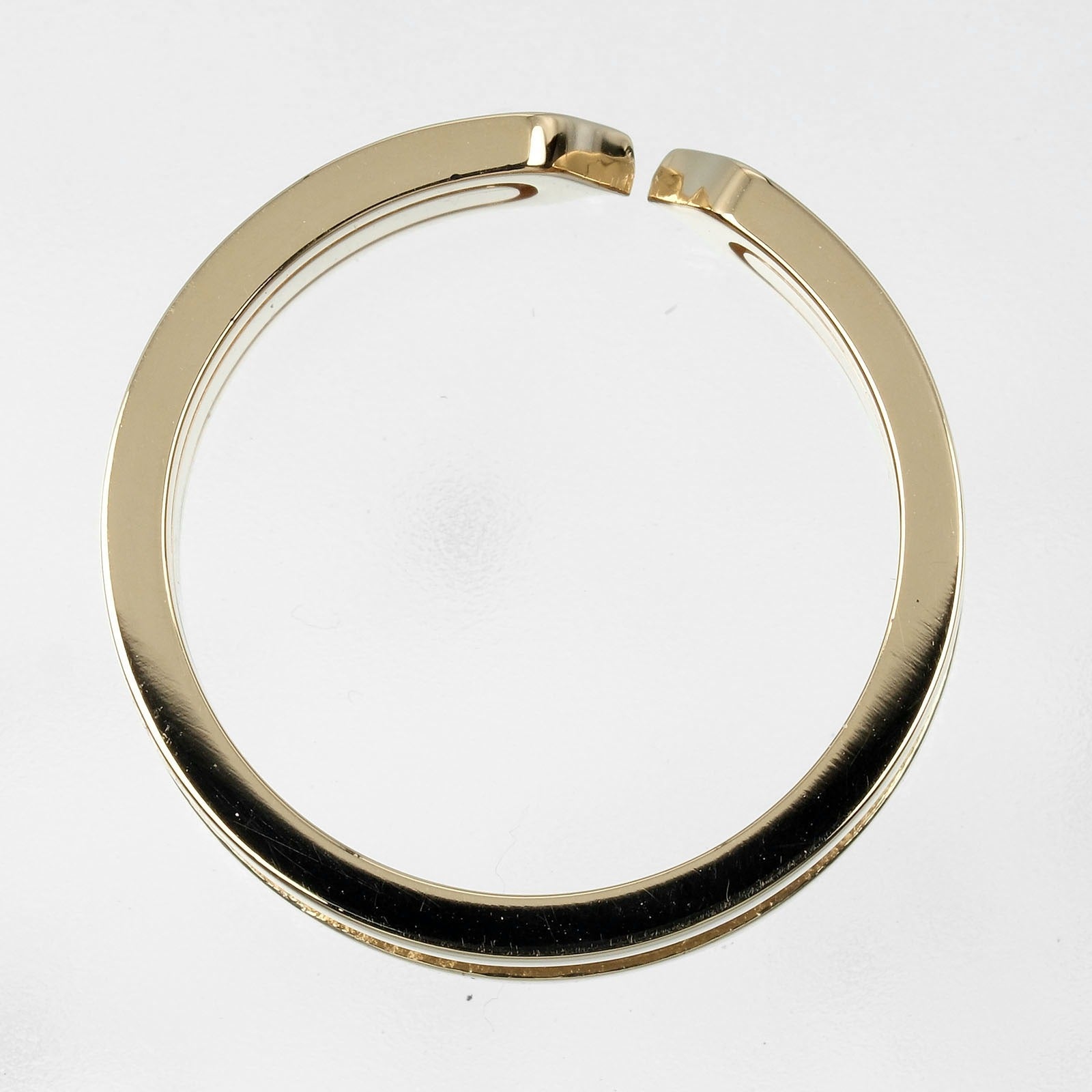 Cartier 2C Ring K18 Yellow Gold