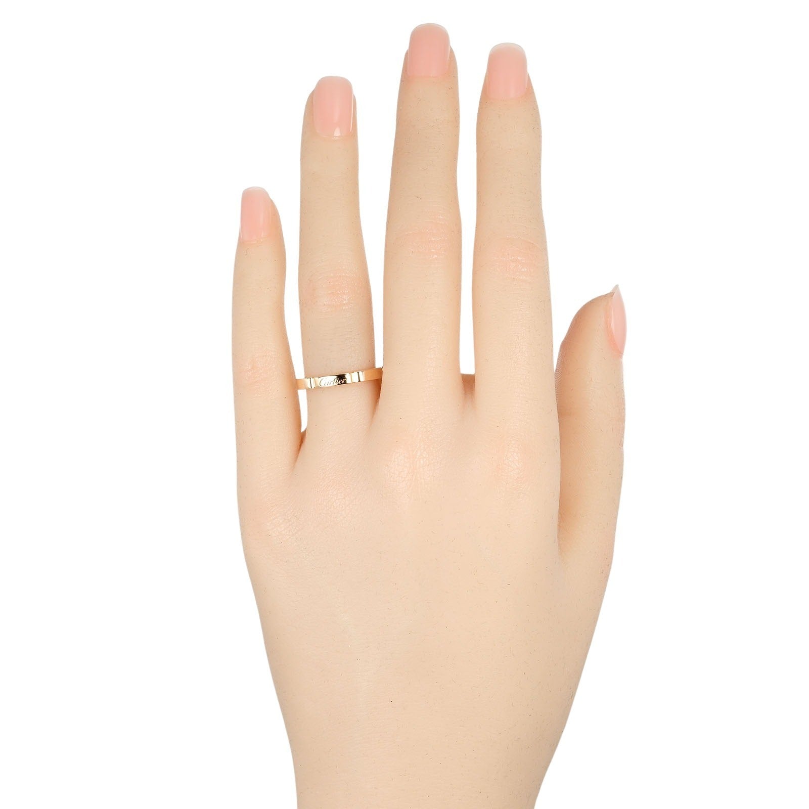 Cartier K18 Pink Gold Maillon Panthere Ring