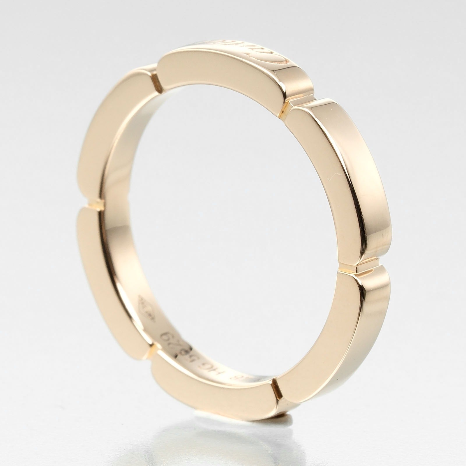 Cartier K18 Pink Gold Maillon Panthere Ring