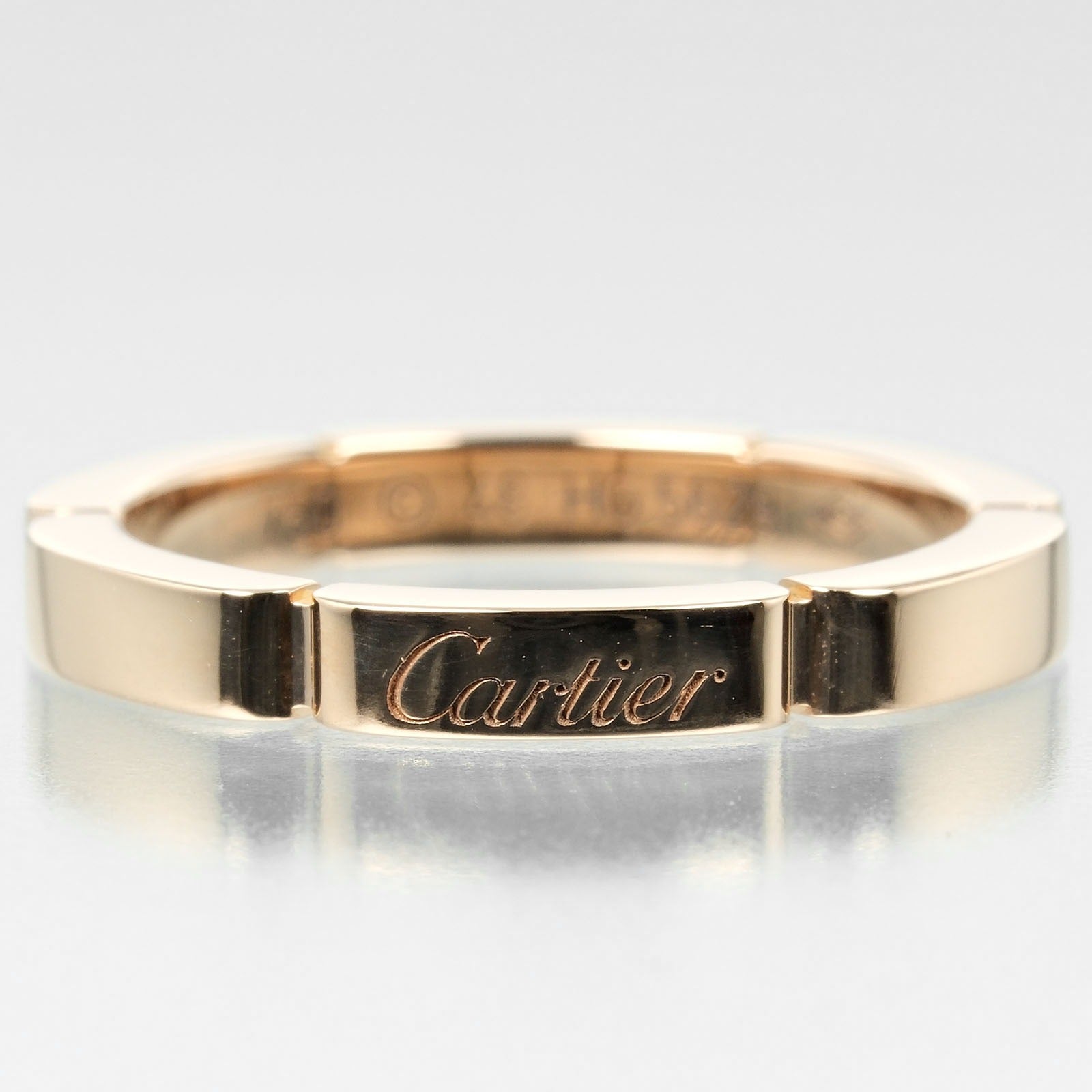 Cartier K18 Pink Gold Maillon Panthere Ring