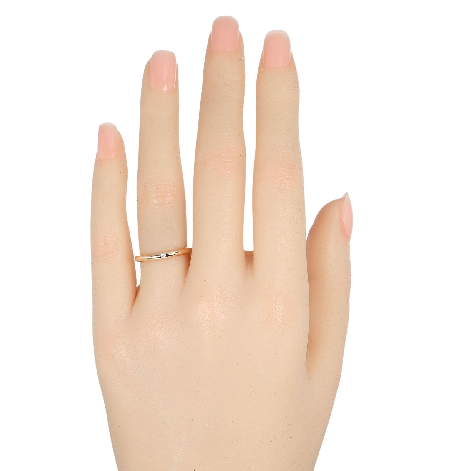 Bvlgari K18 Pink Gold 8 Ring