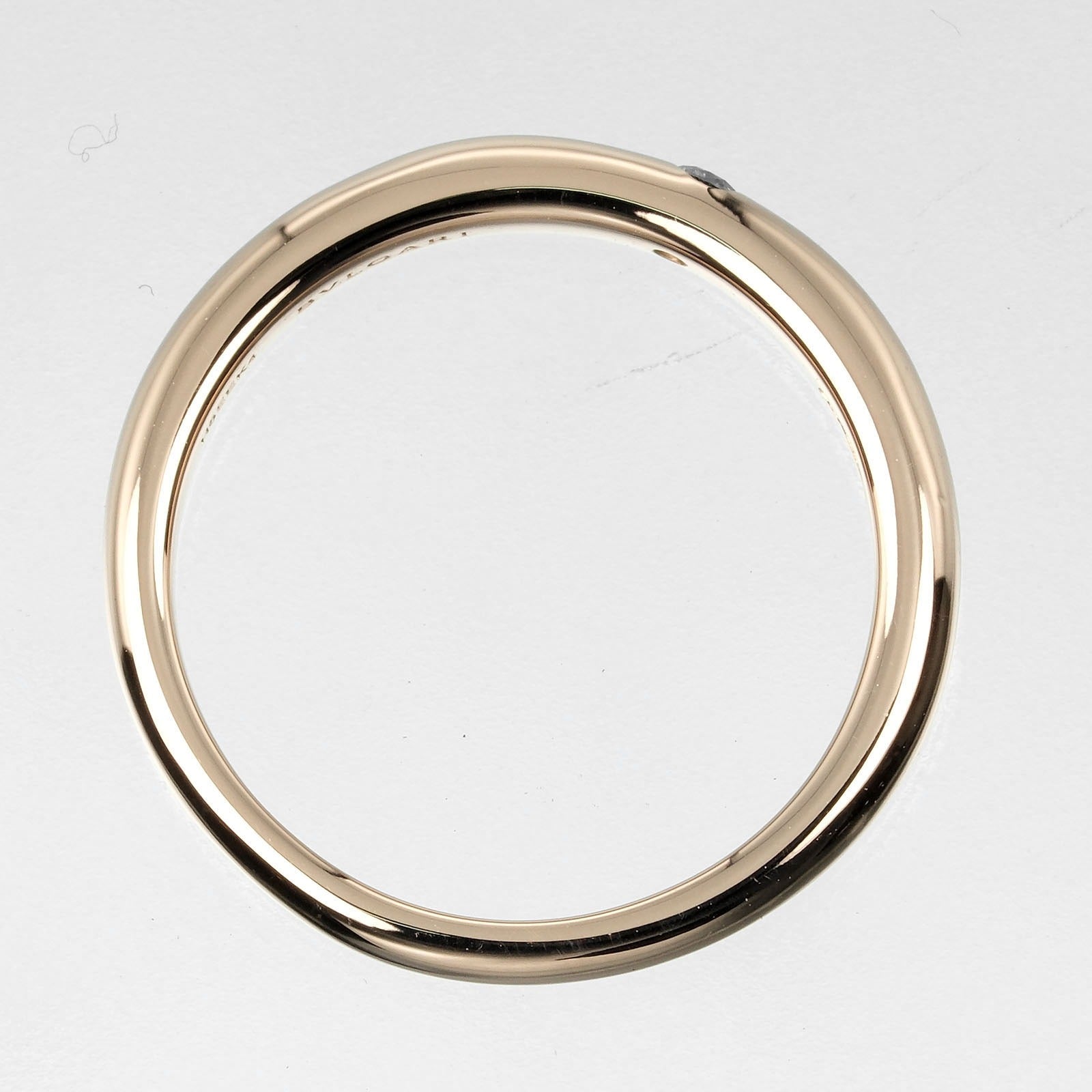 Bvlgari K18 Pink Gold 8 Ring