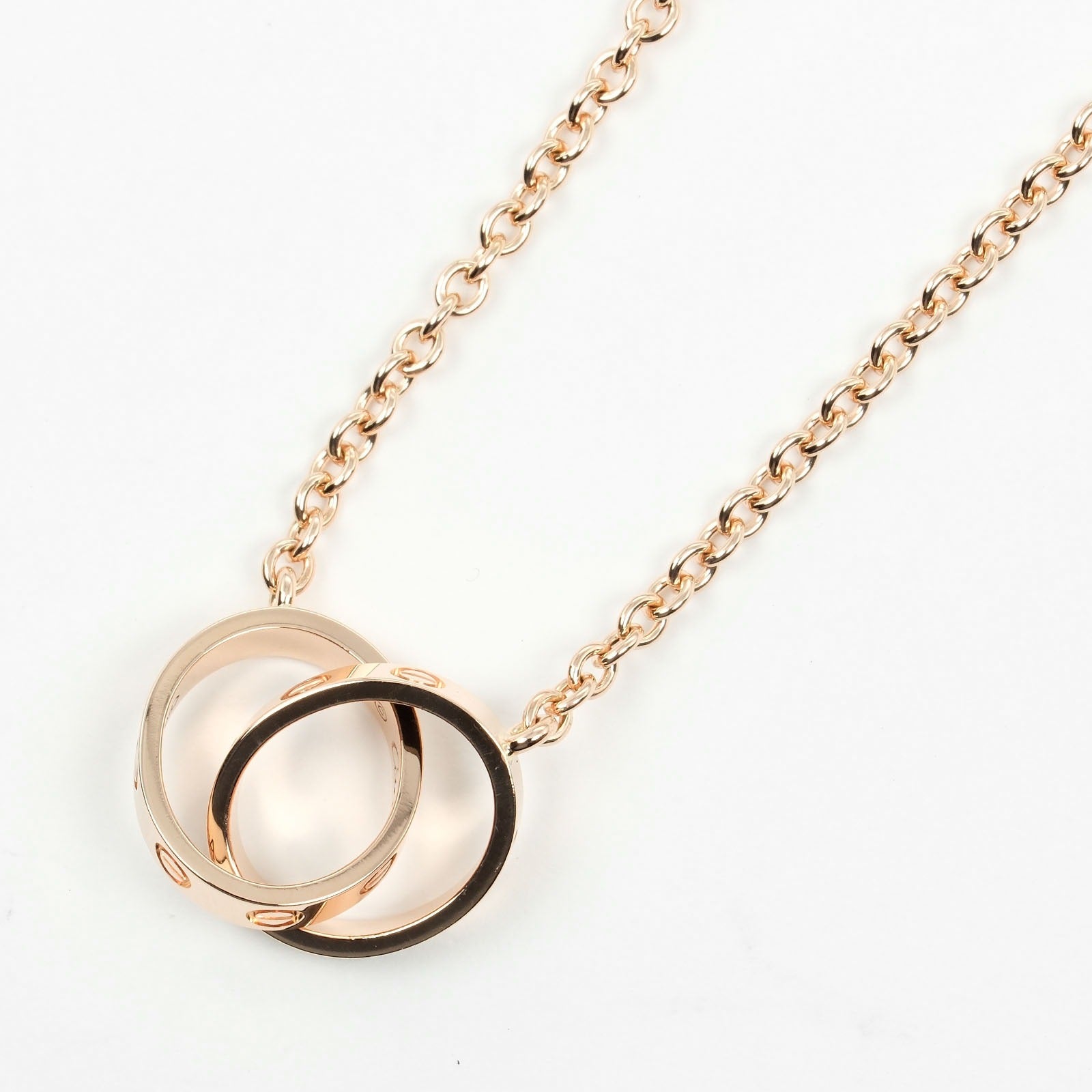 Cartier Baby Love Necklace K18 Pink Gold