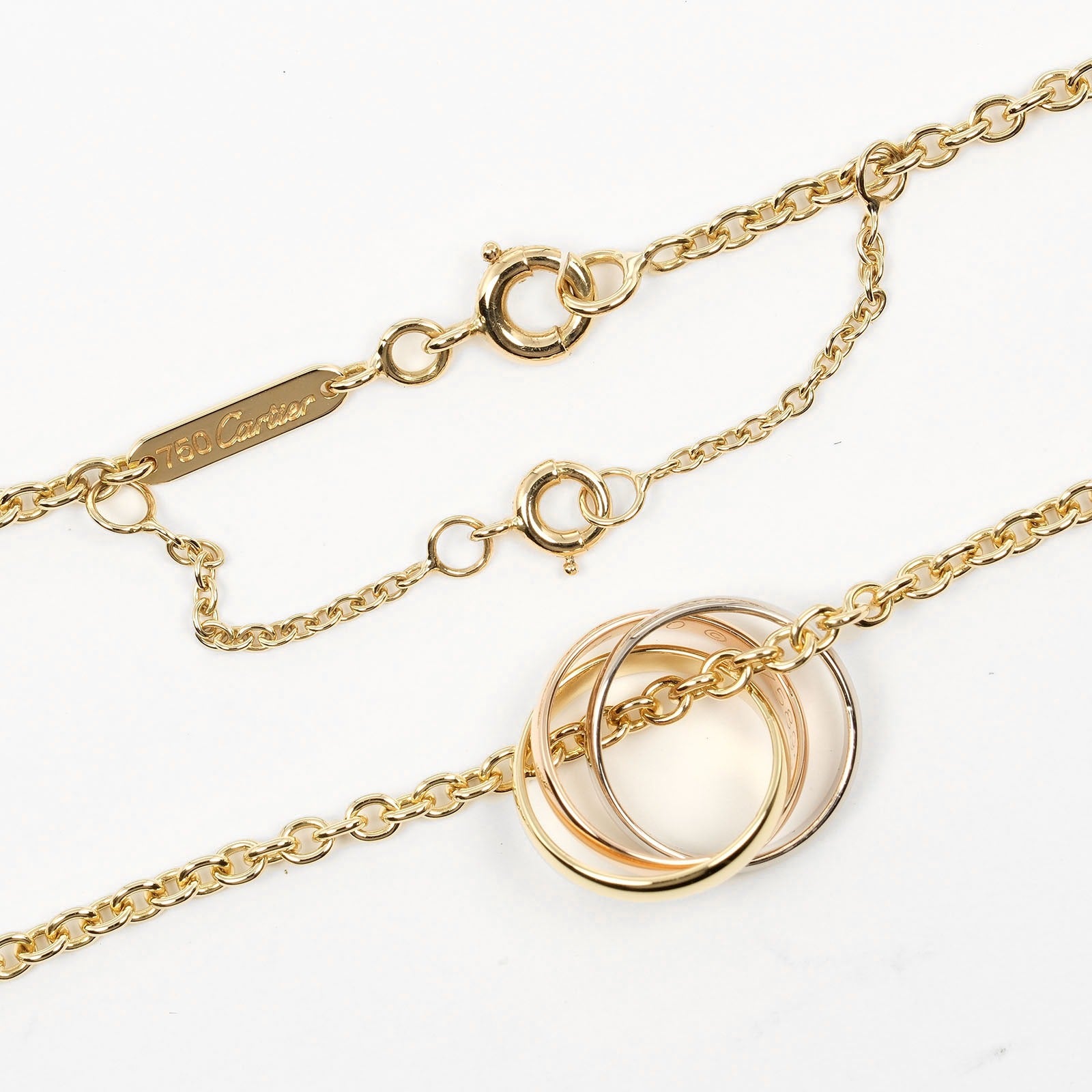 Cartier Trinity Necklace K18 Gold