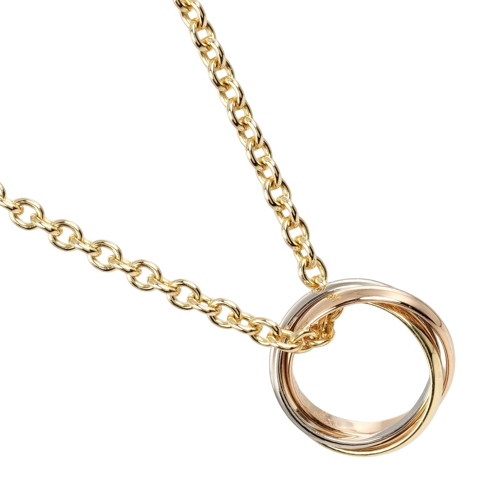 Cartier Trinity Necklace K18 Gold