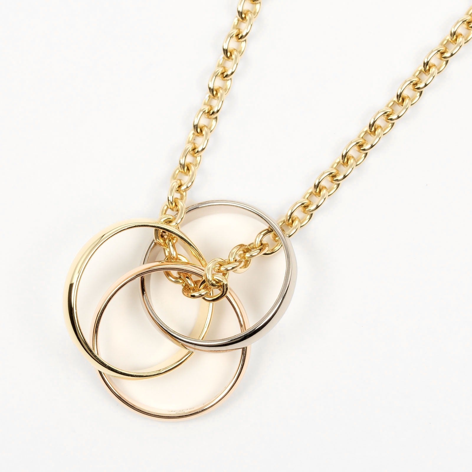 Cartier Trinity Necklace K18 Gold