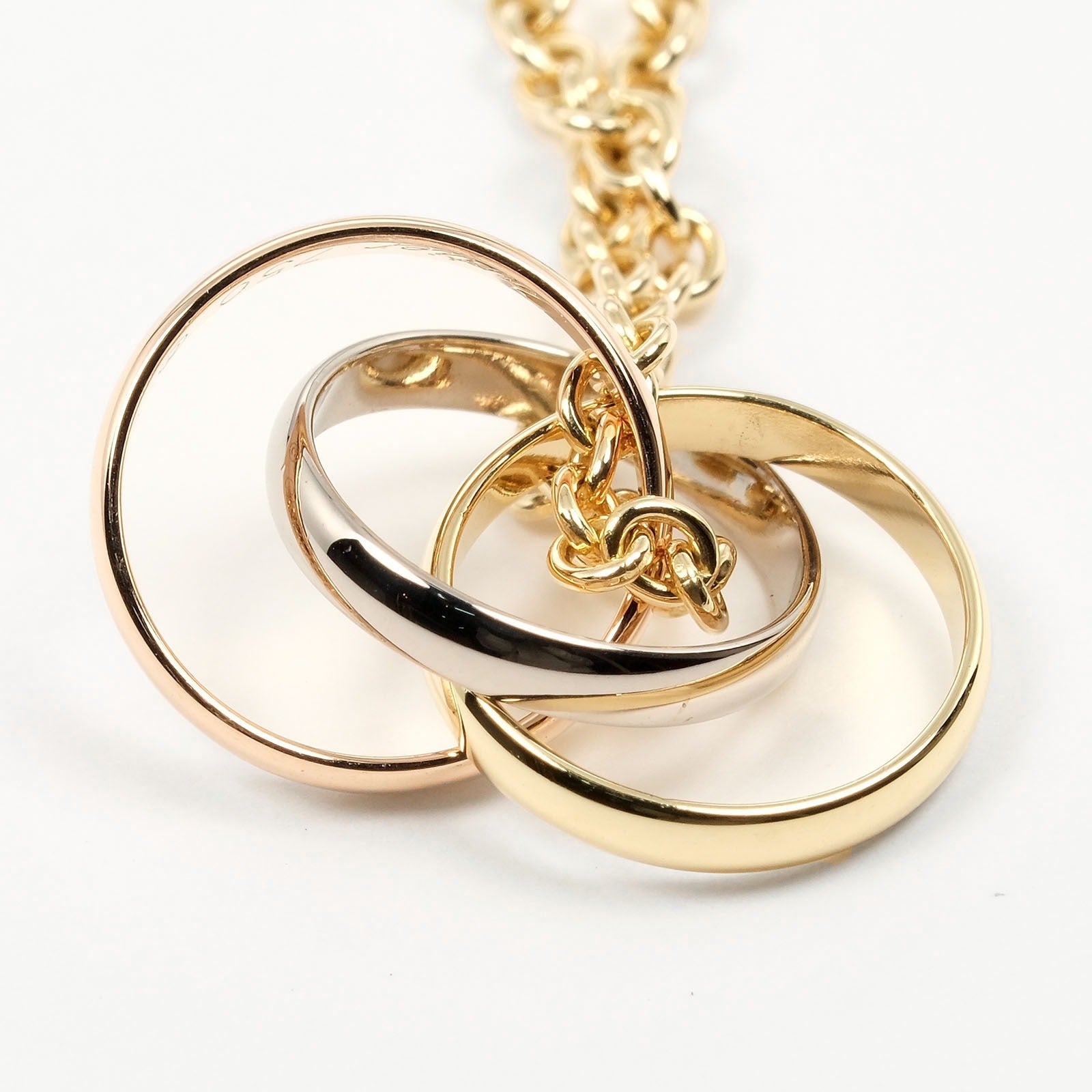 Cartier Trinity Necklace K18 Gold