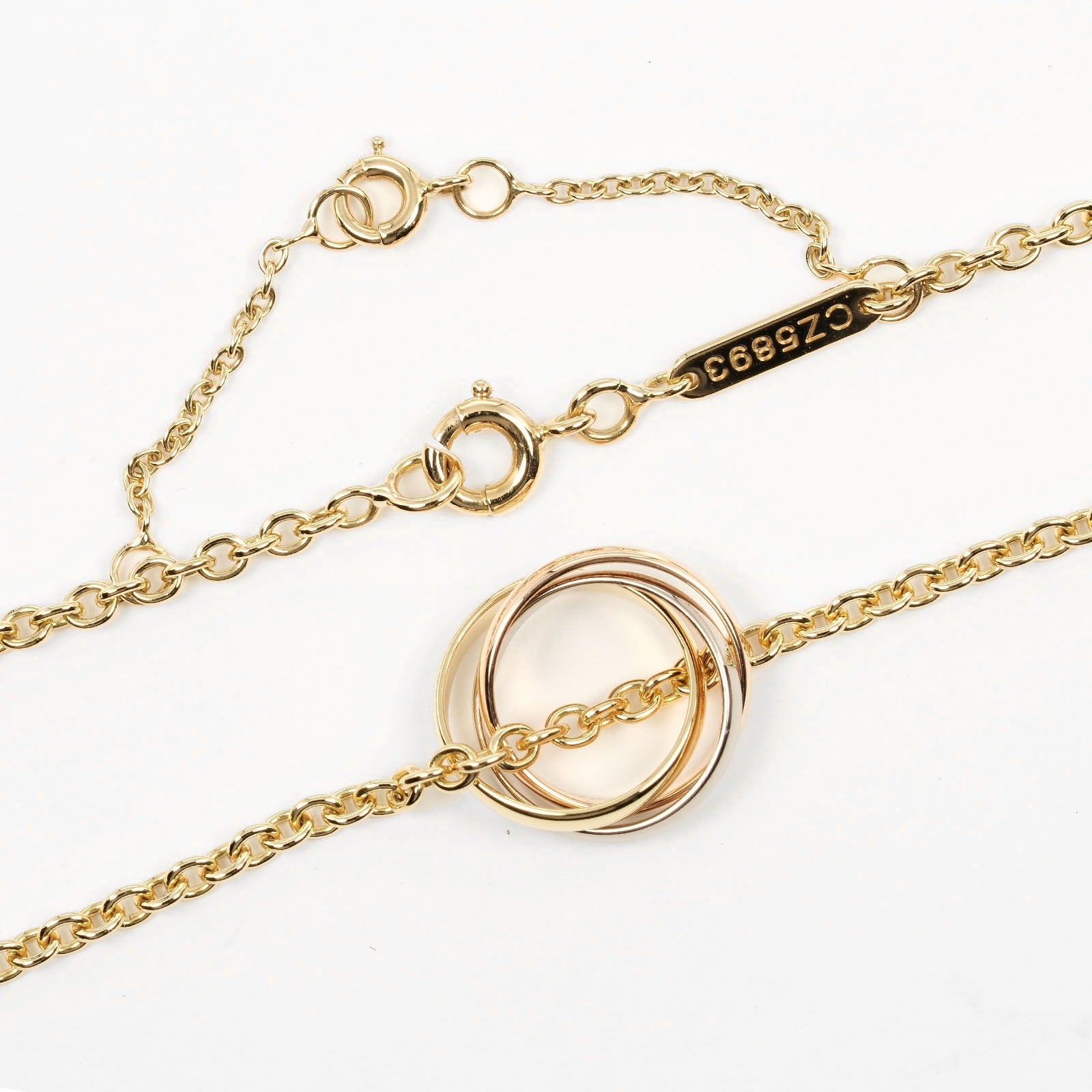 Cartier Trinity Necklace K18 Gold