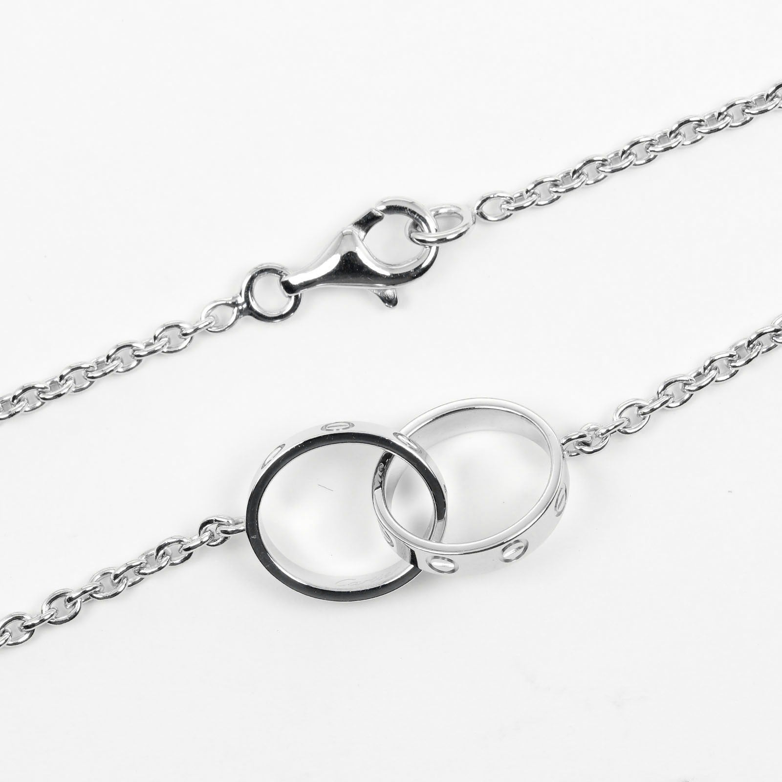 Cartier Baby Love Necklace K18 White Gold