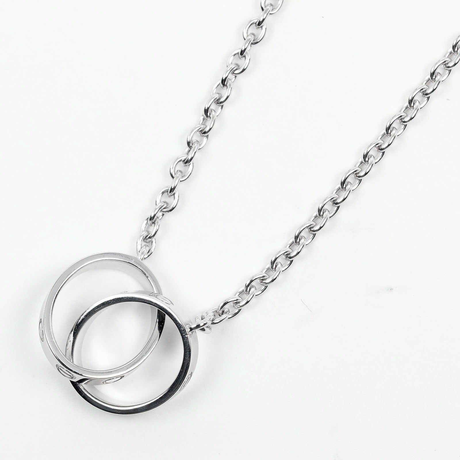 Cartier Baby Love Necklace K18 White Gold