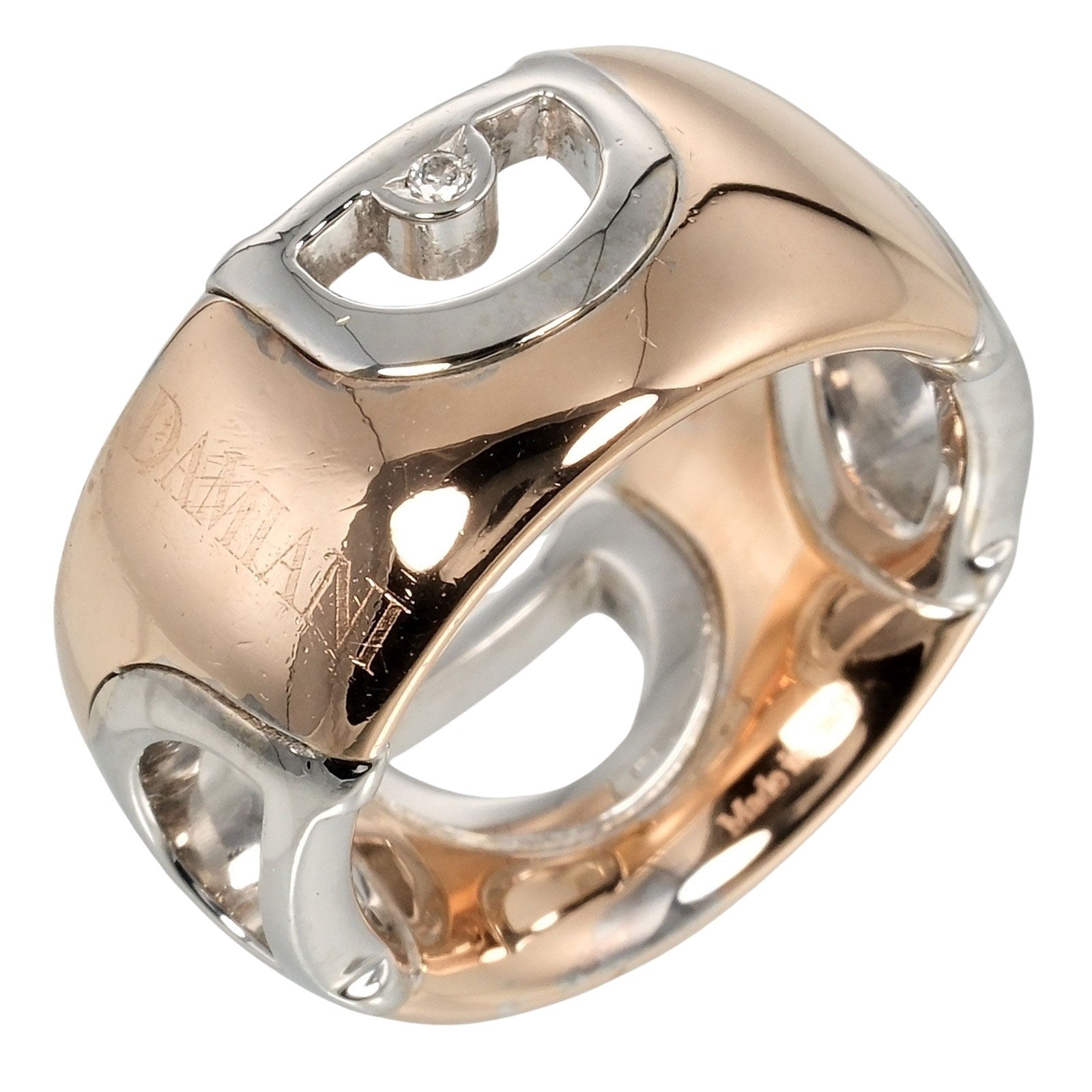 Damiani D Icon K18 Gold Diamond Ring