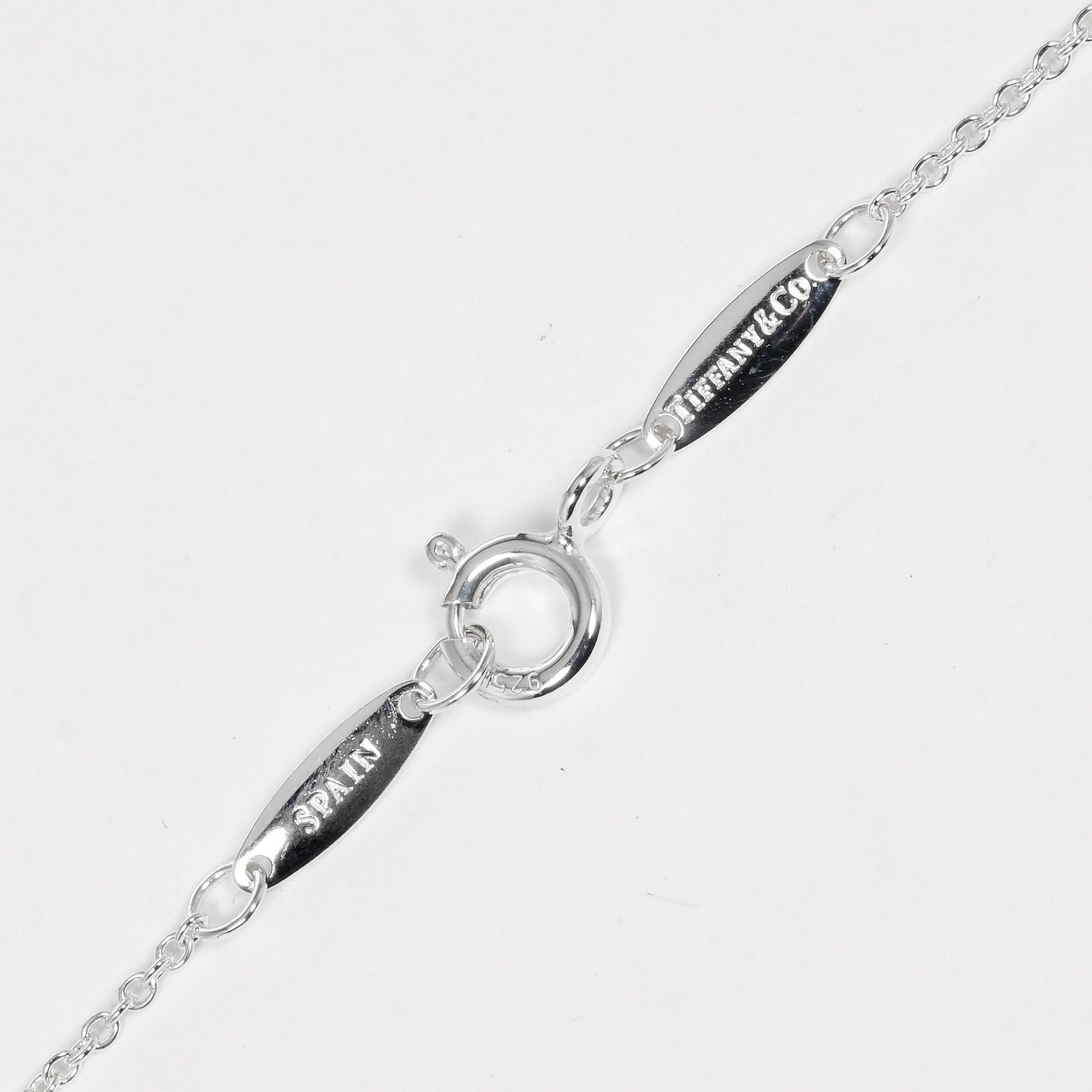 Tiffany & Co Silver 925 Diamond Necklace