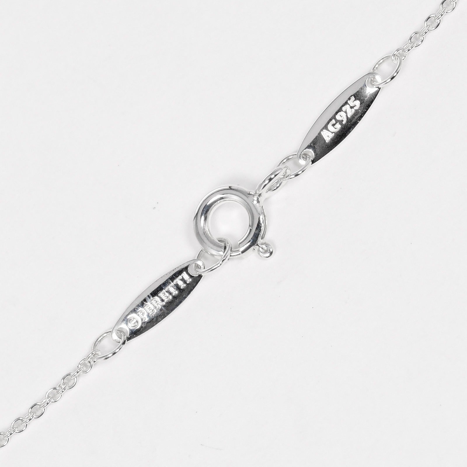 Tiffany & Co Silver 925 Diamond Necklace