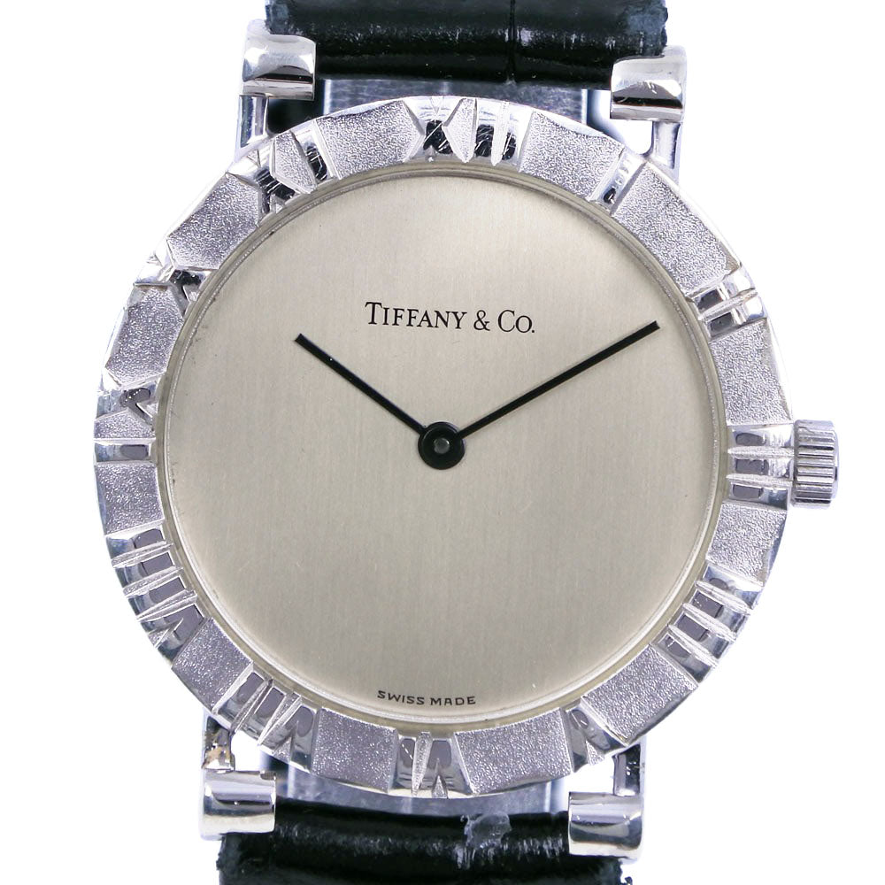 Tiffany Atlas Watch Silver Quartz M0640