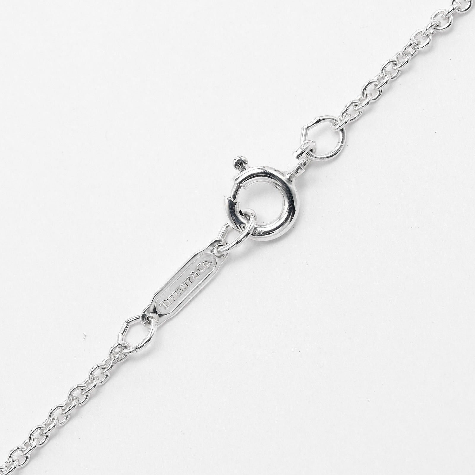 Tiffany & Co Silver 925 Notes Round Necklace