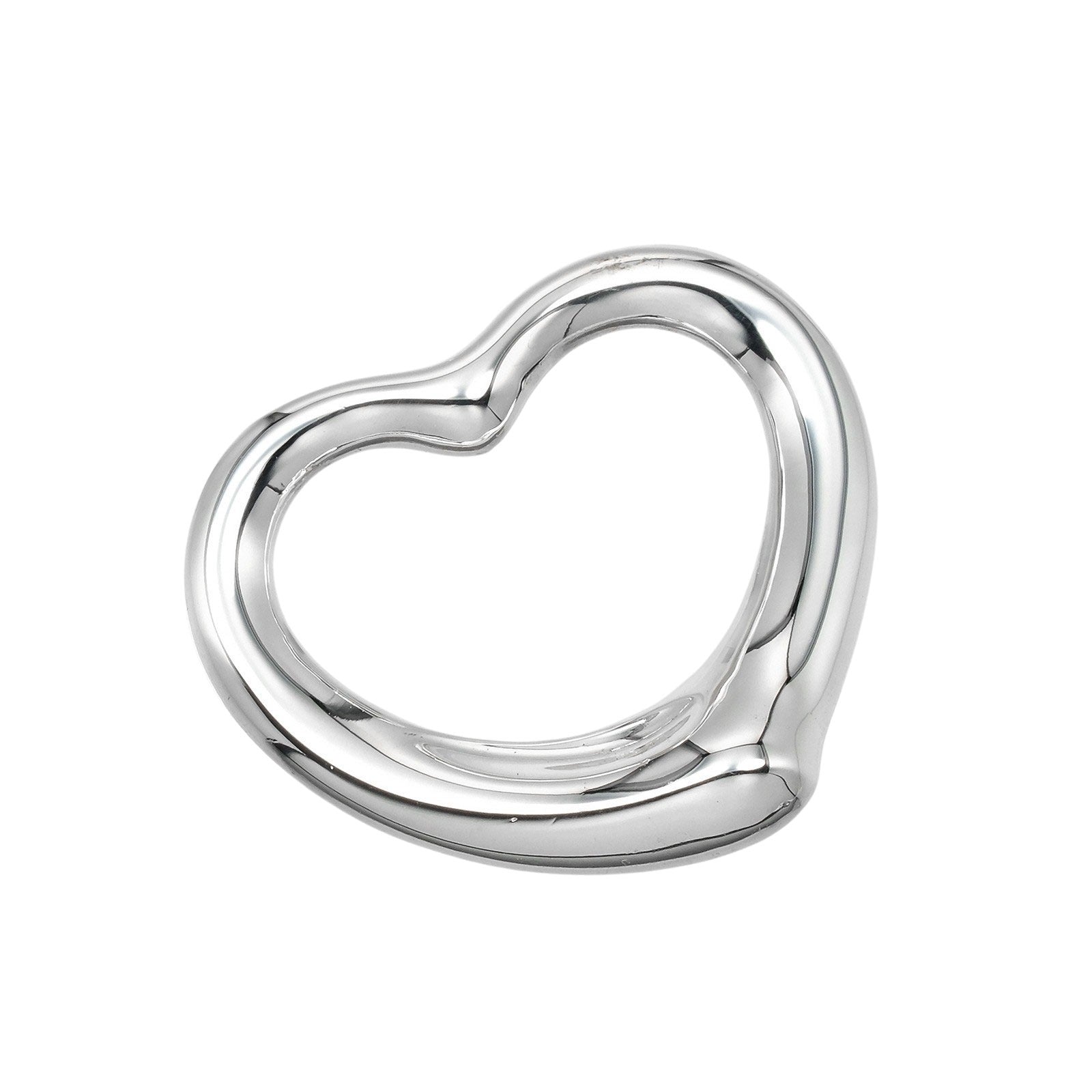 Tiffany & Co Silver Open Heart Pendant