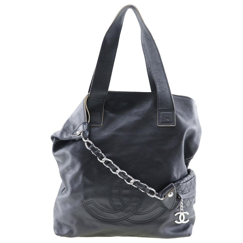 Chanel 2WAY Shoulder Handbag Black