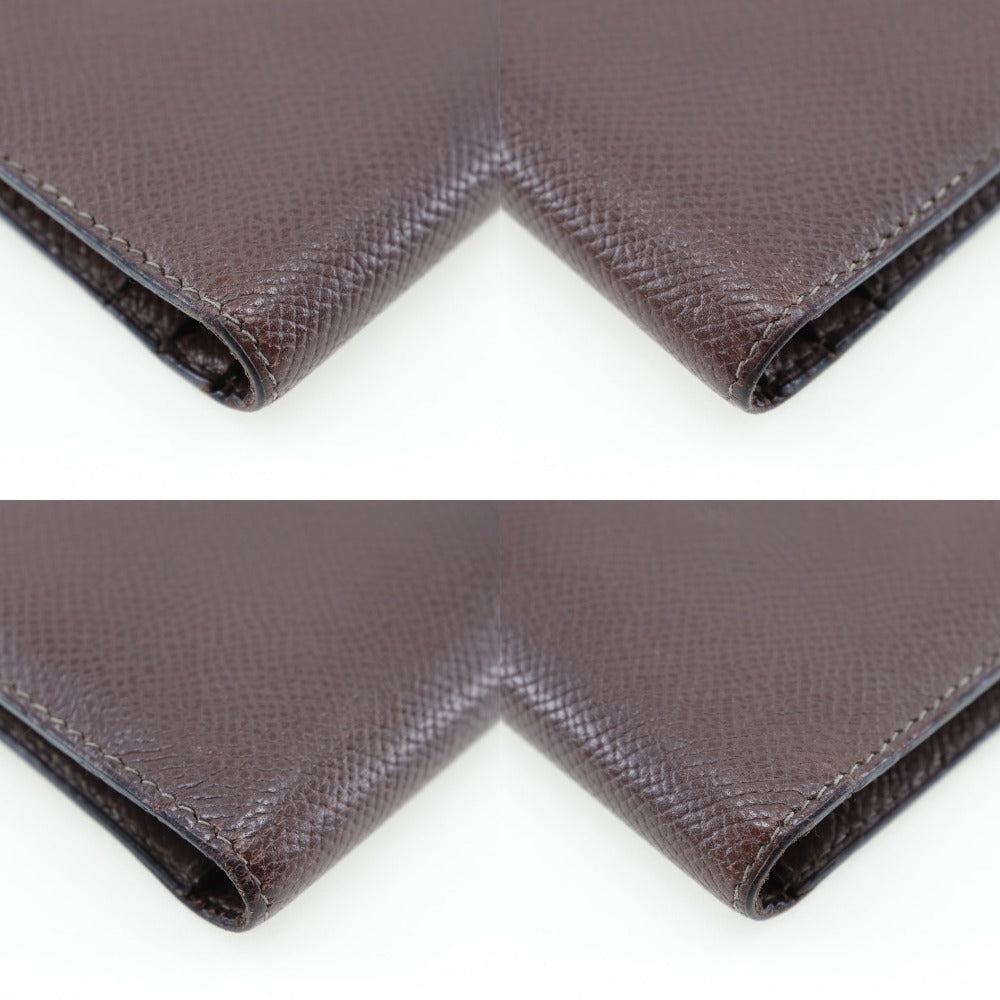 Hermes Bearn Classic Long Wallet Brown