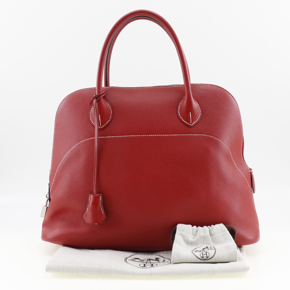 Hermes Bolide Relax 35 Handbag Rouge Kazak