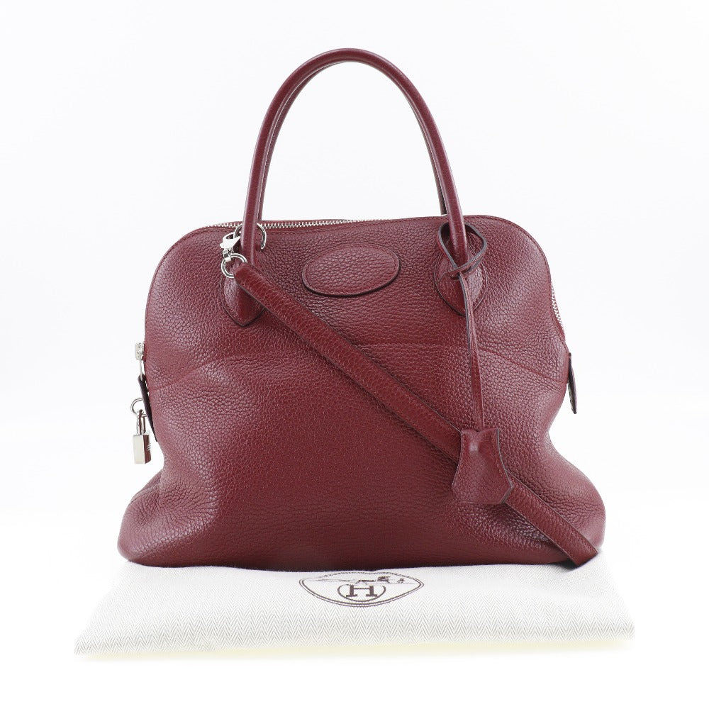 Hermes Bolide 31 Handbag Rouge Grenat