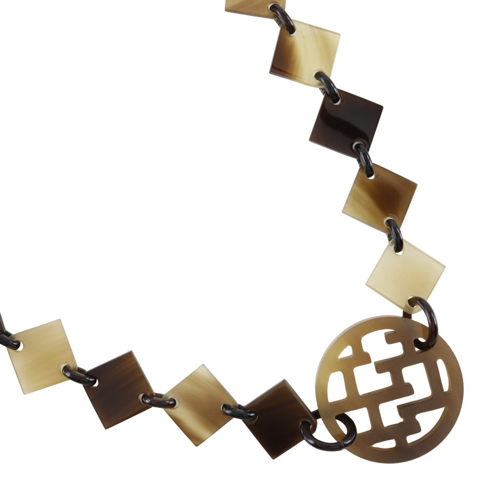 Hermes Diva Necklace Buffalo Horn
