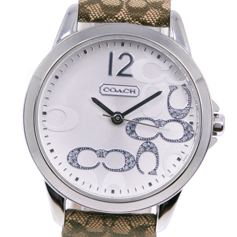 Coach Signature Quartz Watch Stainless Steel