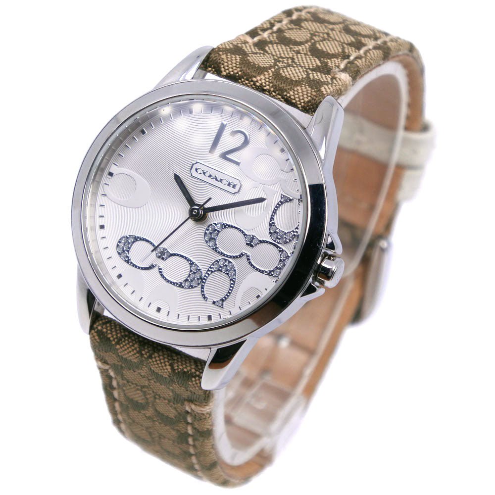 Coach Signature Quartz Watch Stainless Steel