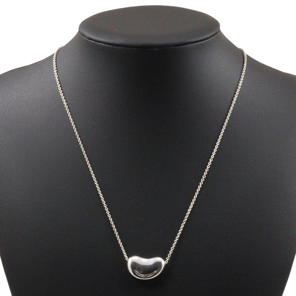 Tiffany & Co Silver 925 Bean Medium Necklace