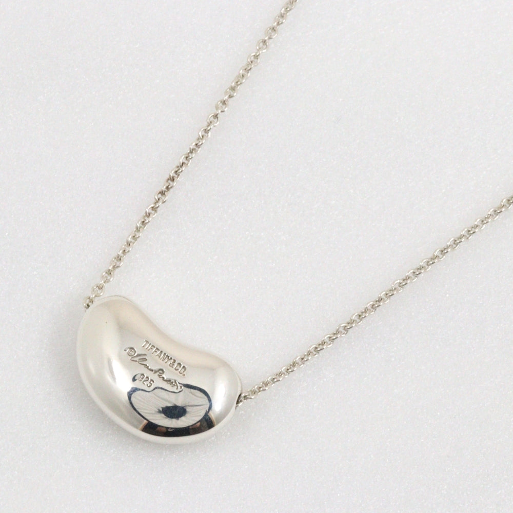 Tiffany & Co Silver 925 Bean Medium Necklace