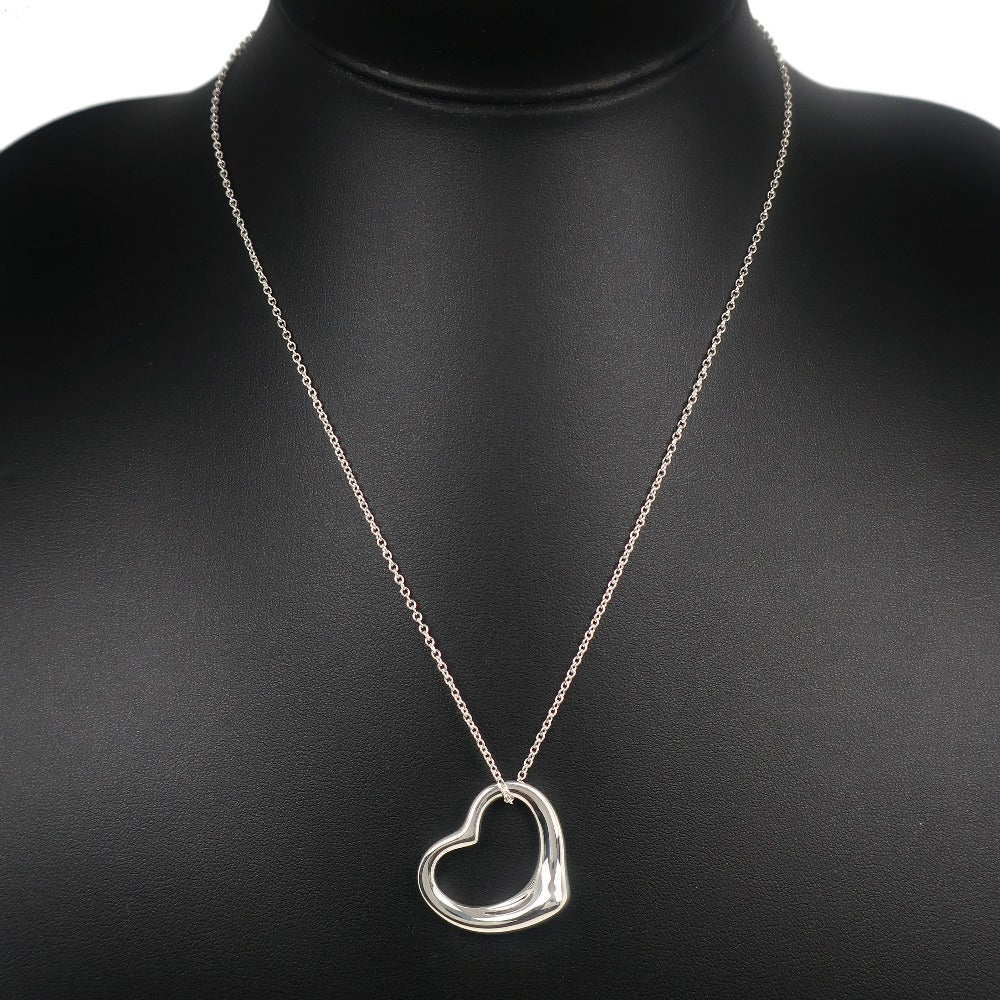 Tiffany Open Heart Medium Necklace Silver 925