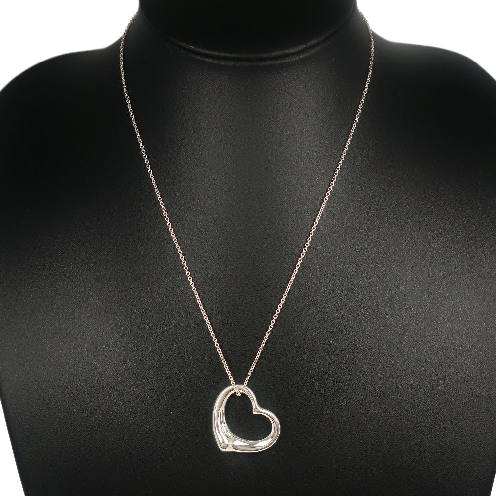 Tiffany Open Heart Medium Necklace Silver 925