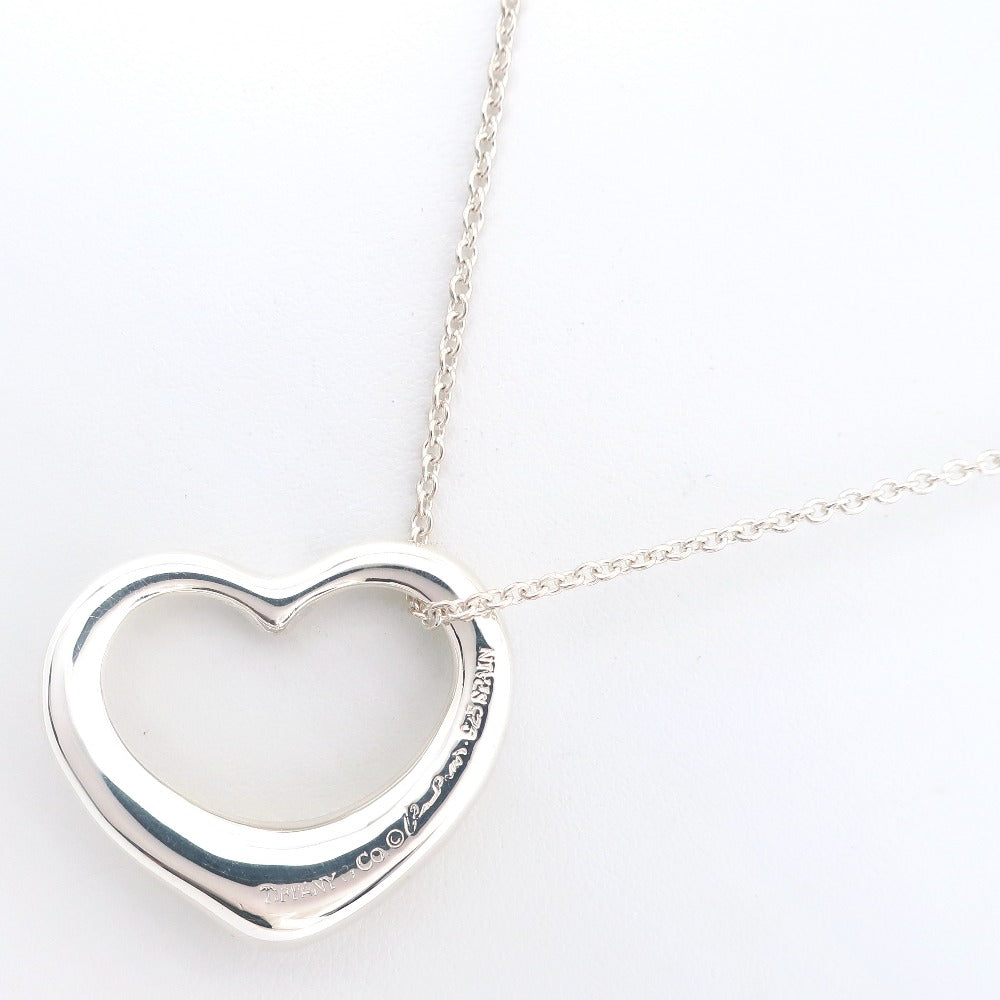 Tiffany Open Heart Medium Necklace Silver 925