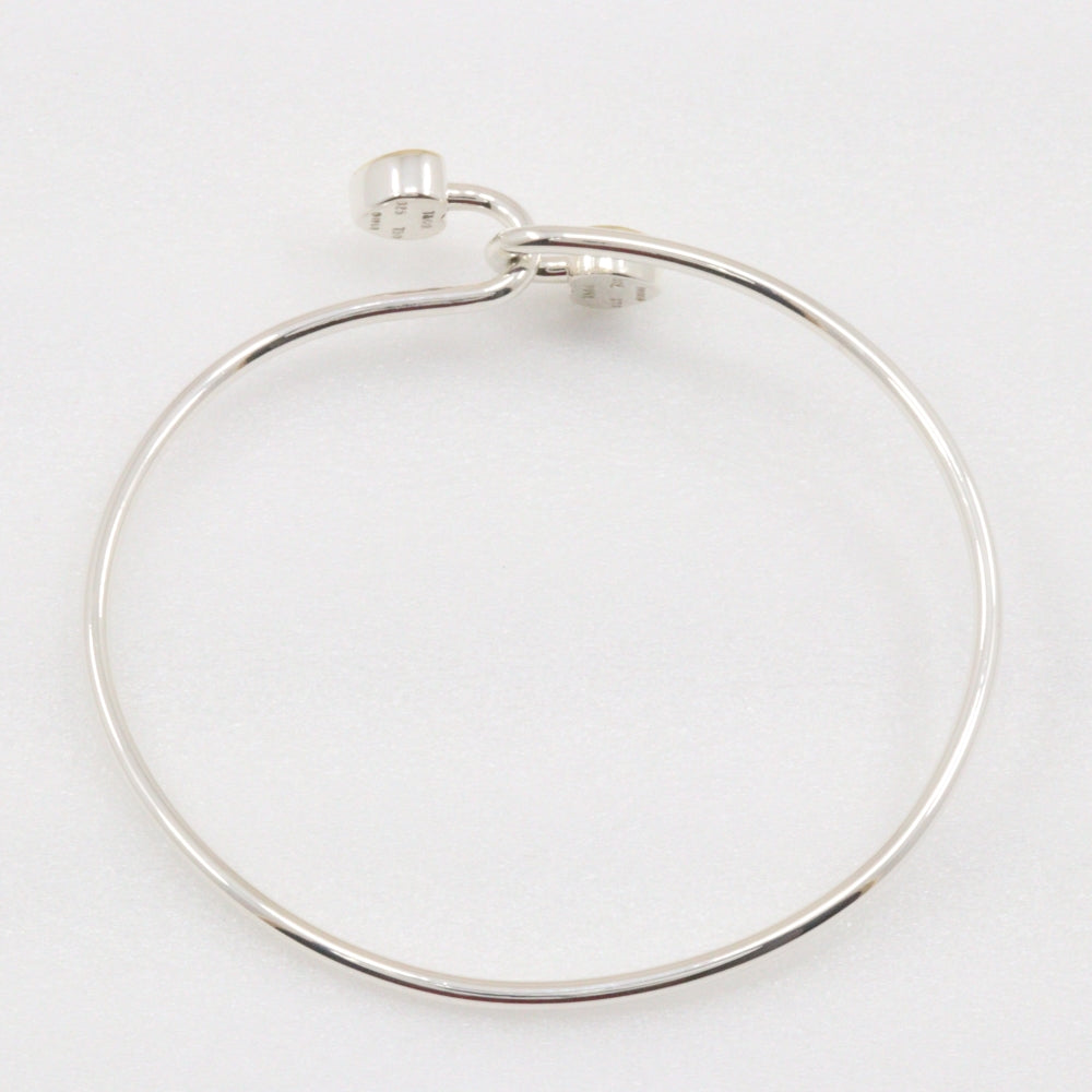 Tiffany Heart Bangle Silver 925 K18 Gold