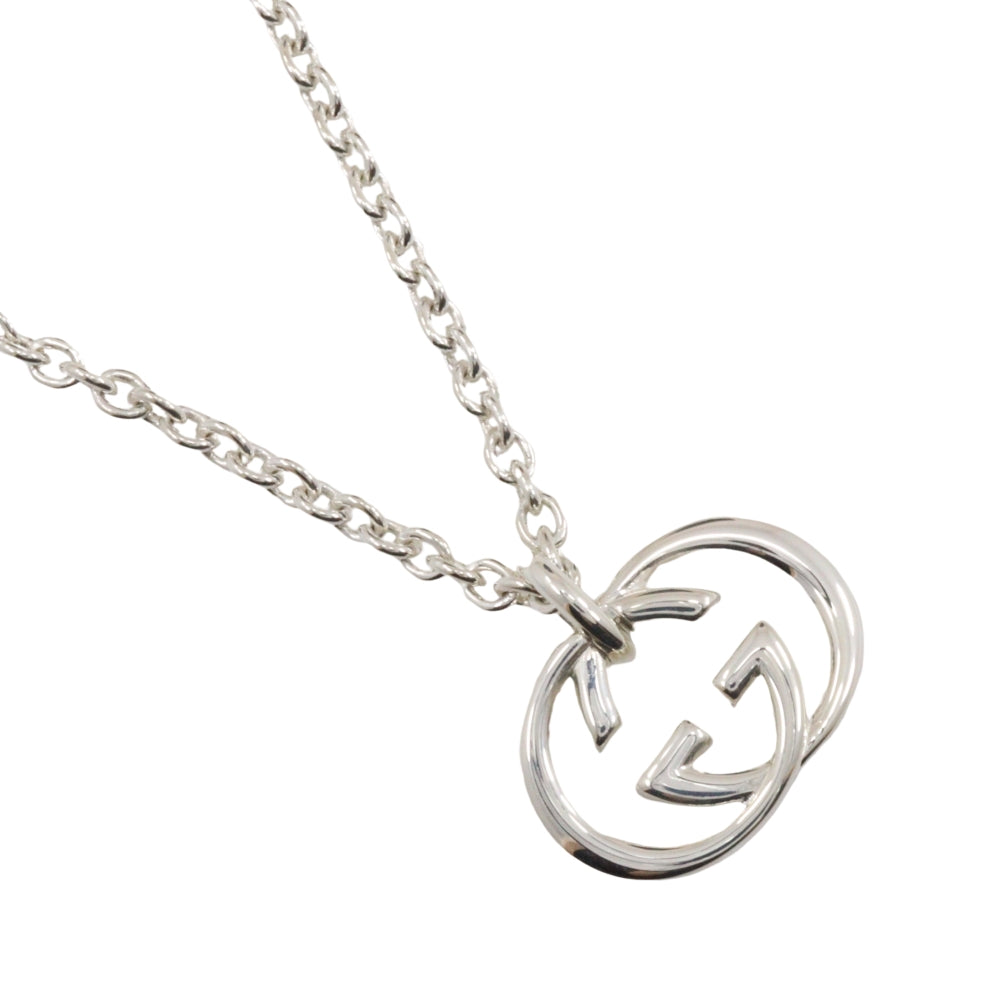 Gucci Interlocking G Silver Necklace