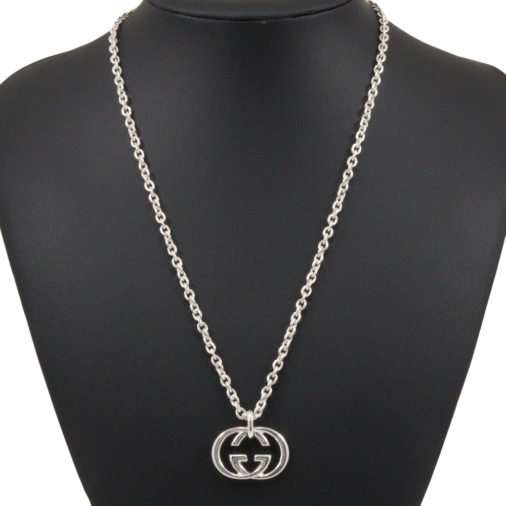 Gucci Interlocking G Silver Necklace