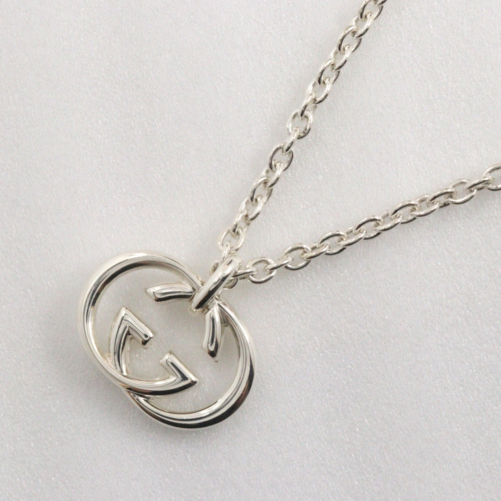 Gucci Interlocking G Silver Necklace