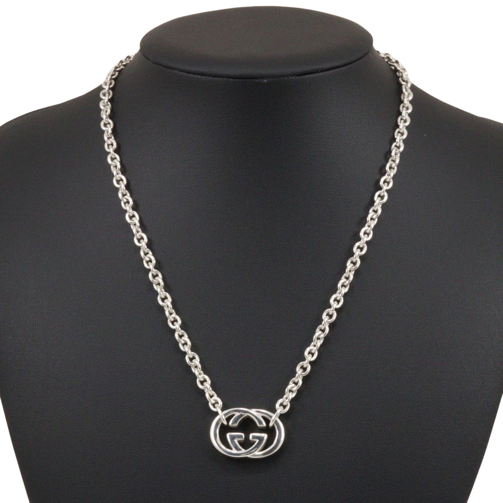 Gucci Interlocking G Silver 925 Necklace