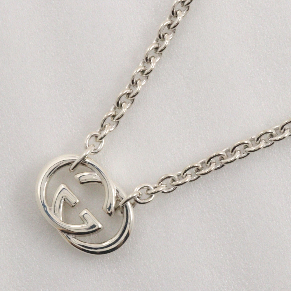 Gucci Interlocking G Silver 925 Necklace