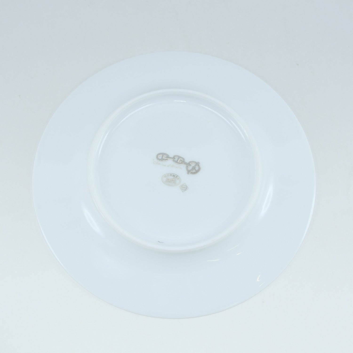 Hermes Chaine d'Ancre Porcelain Plate Set