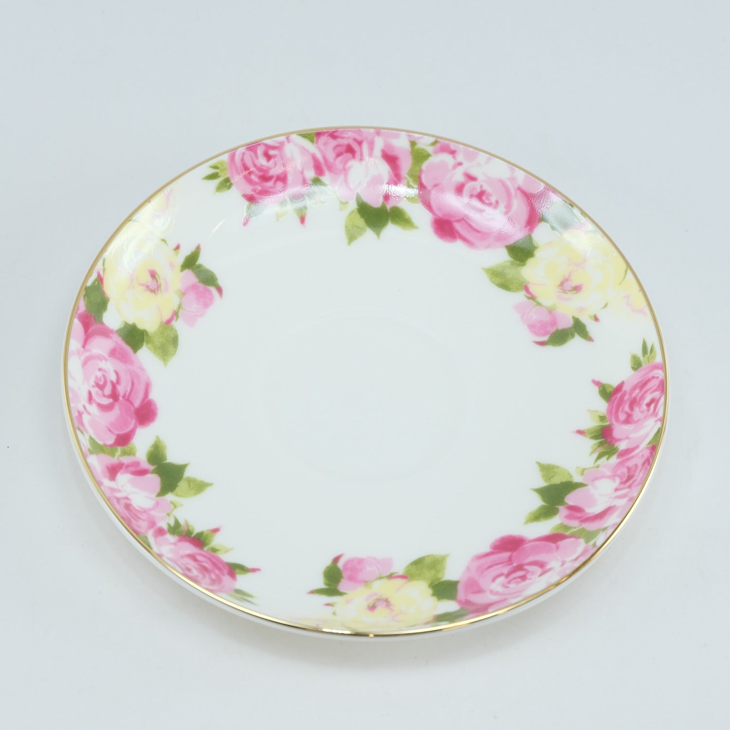 Givenchy Flower Motif Porcelain Cup & Saucer