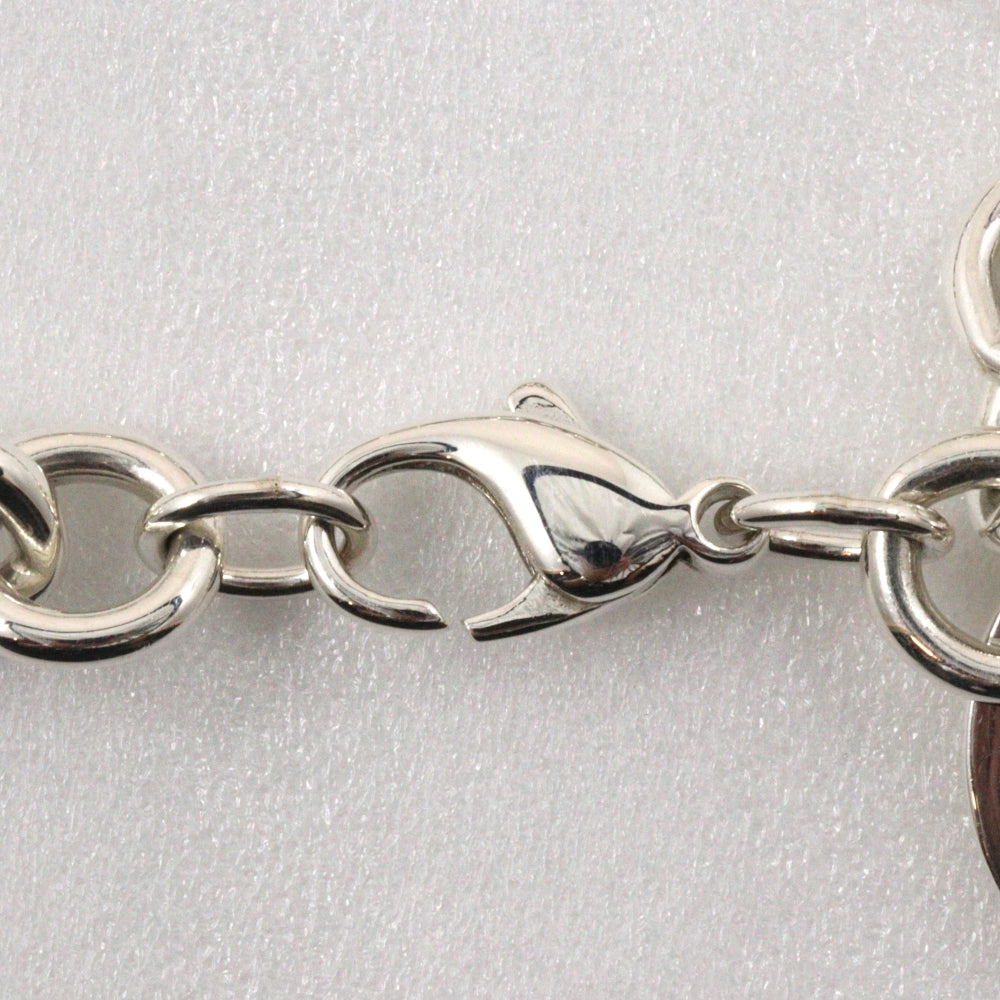 Tiffany & Co Silver Bracelet Round Tag