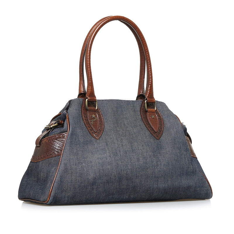 Denim & Leather Etniko Handbag 8BN162